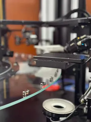 نظام الفحص البصري لقطع التثبيت