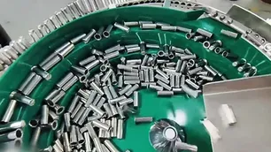 نظام الفحص البصري لمنتجات المساحيق المعدنية بدقة عالية (9 كاميرات)