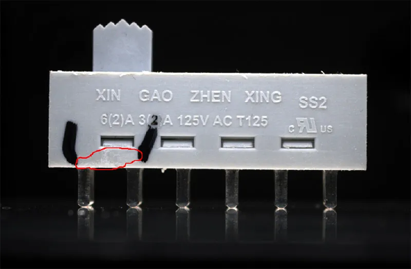 زوائد حادة / شرخ